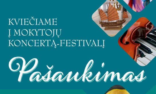VKMA kviečia į mokytojų koncertą-festivalį „Pašaukimas"