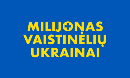 Prasideda ambicinga akcija „Milijonas vaistinėlių Ukrainai“