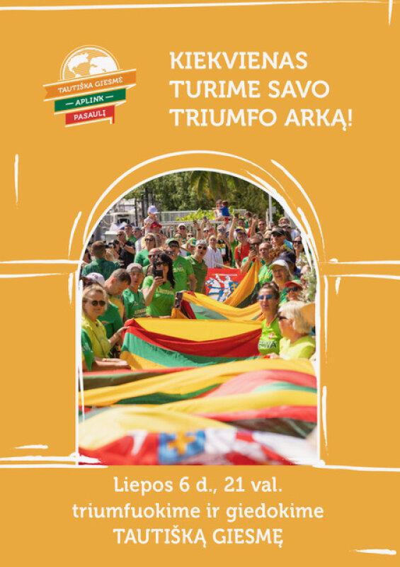Kartu giedokime „Tautišką giesmę" Visagine!