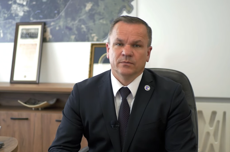 Meras Erlandas Galaguz atsako į visaginiečių klausimus