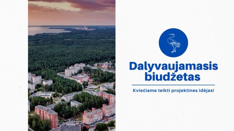 Dalyvaujamasis biudžetas – kviečiame teikti projektines idėjas!
