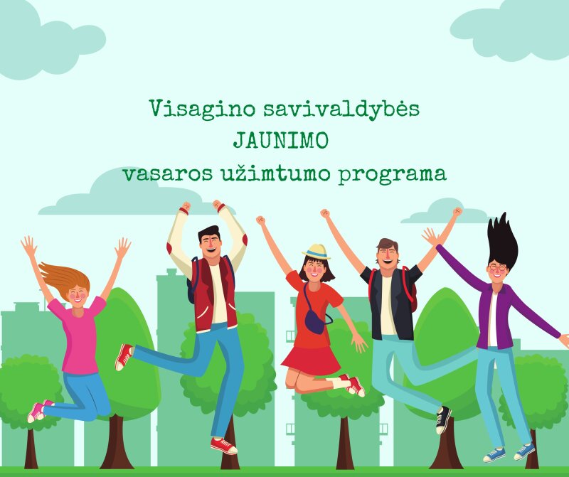 Kaip sekasi įgyvendinti Visagino savivaldybės jaunimo vasaros užimtumo programą?