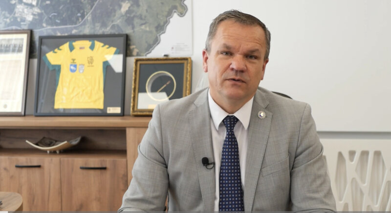 Meras Erlandas Galaguz atsako į gyventojų klausimus