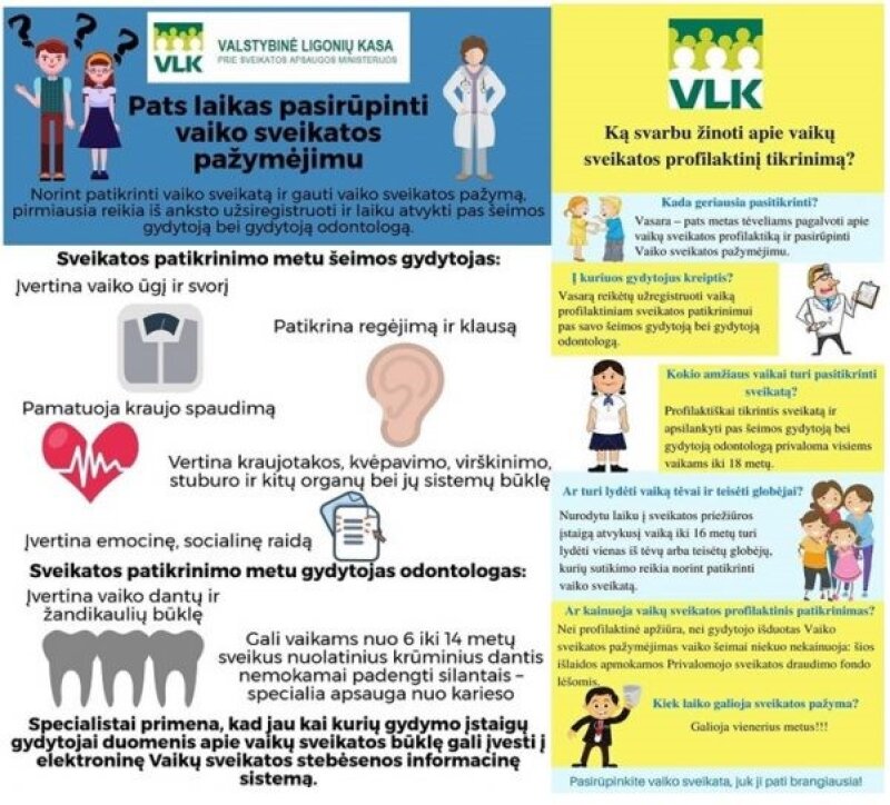 VšĮ Visagino pirminės sveikatos priežiūros centras primena!