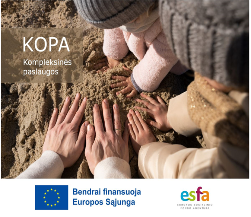 Visagino šeimos ir vaiko gerovės centras prisijungė prie projekto „Kompleksinės paslaugos (KOPA)“ 