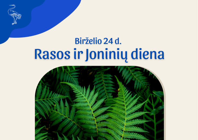Birželio 24 dieną švenčiame Rasos ir Joninių dieną!