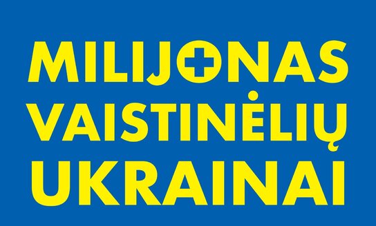 Baigėsi pilietinė akcija „Milijonas vaistinėlių Ukrainai“