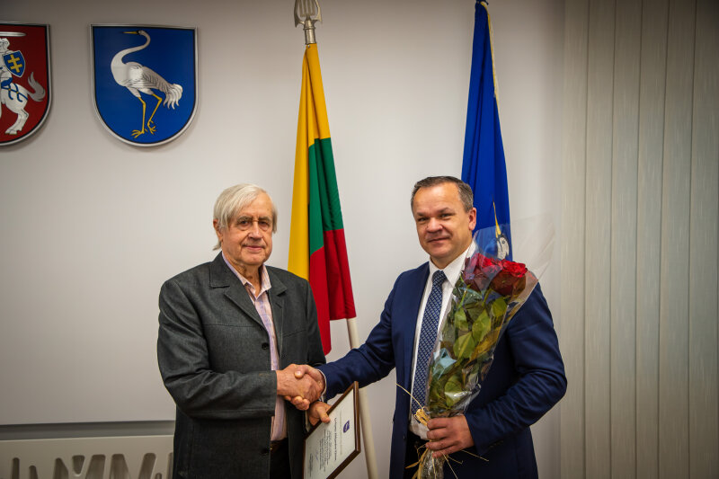 Visagino savivaldybės tarybos nariui A. Kločan – 75-eri!