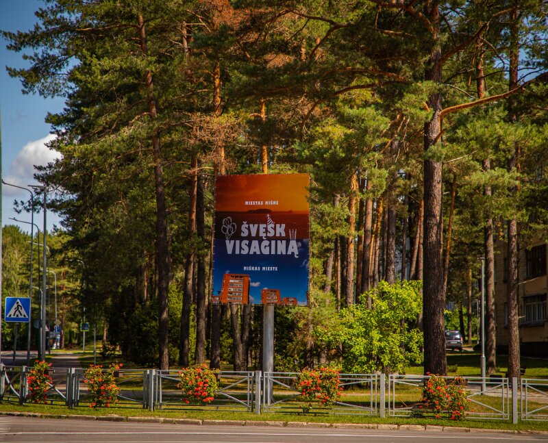 Visaginas gražinasi | Miestas ruošiasi švęsti
