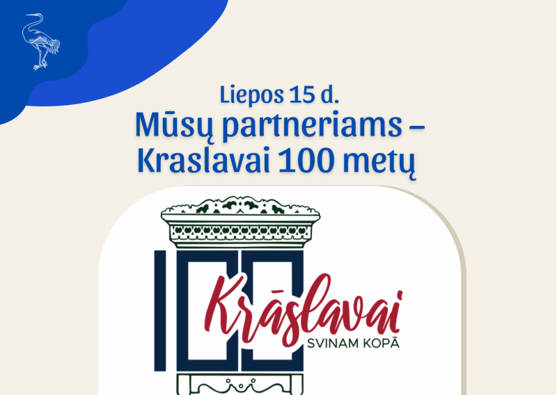 Mūsų partneriai – Kraslava šventė šimtmetį
