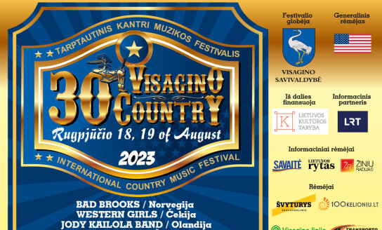 Švęskime festivalio „Visagino Country“ jubiliejų!