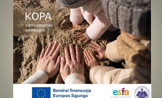 Atnaujinta informacija dėl projekto „Kompleksinės paslaugos (KOPA)“