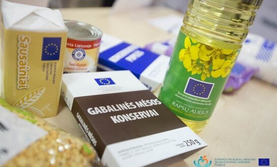 Maisto produktų tiekimas nepasiturintiems gyventojams