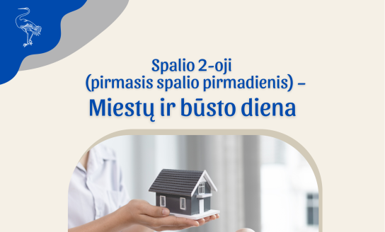 Spalio 2-oji (pirmasis spalio pirmadienis) – Miestų ir būsto diena