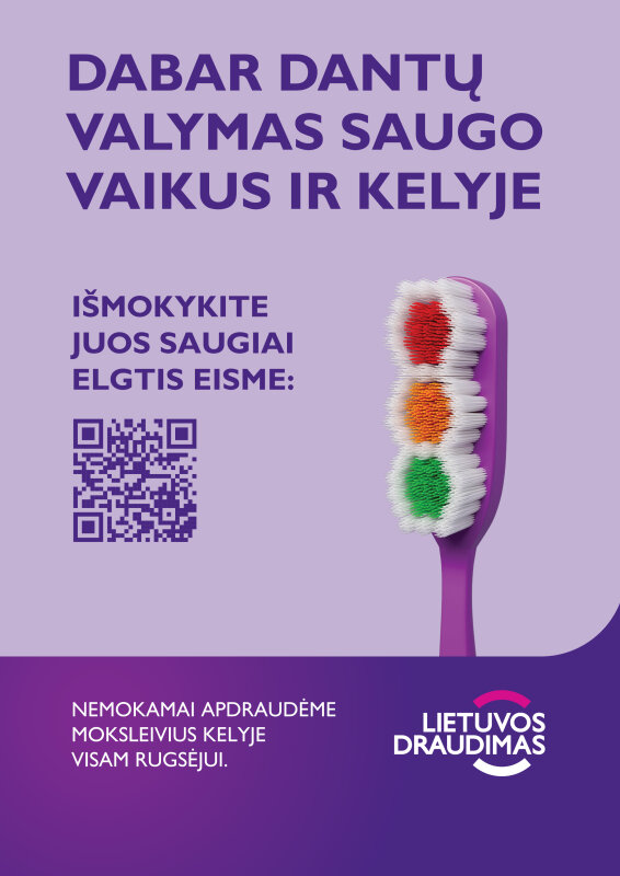 „Lietuvos draudimas“ rugsėjį ragina neprarasti budrumo: Utenos apskrityje pernai keliuose...