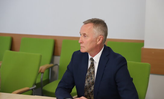 Sveikiname darbus tęsiantį VšĮ Visagino ligoninės direktorių K. Matulevičių