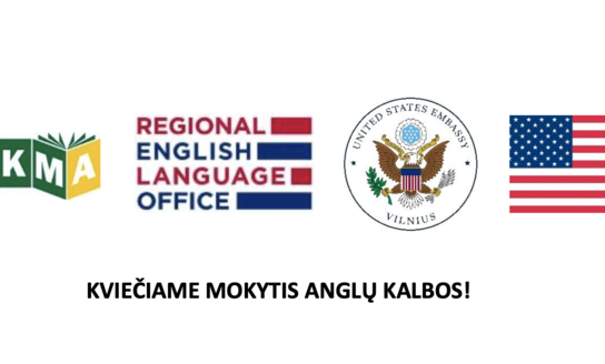 Kviečiame mokytis anglų kalbos!