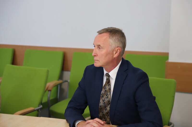 Sveikiname darbus tęsiantį VšĮ Visagino ligoninės direktorių K. Matulevičių