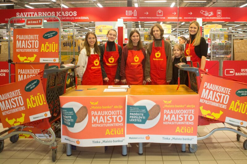 Kviečiame dalyvauti Labdaros ir paramos fondo „Maisto bankas“ rengiamoje maisto produktų rinkimo...