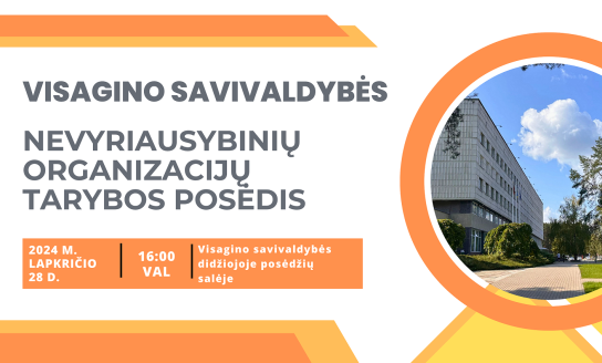 Šaukiamas pirmasis NVO tarybos 2023-2025 kadencijos posėdis 