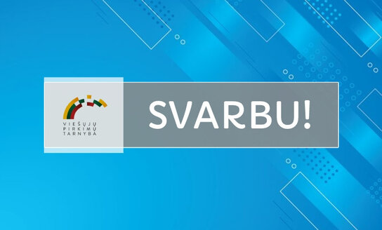 VERSLUI: Mokymai apie Centrinės viešųjų pirkimų sistemos galimybes
