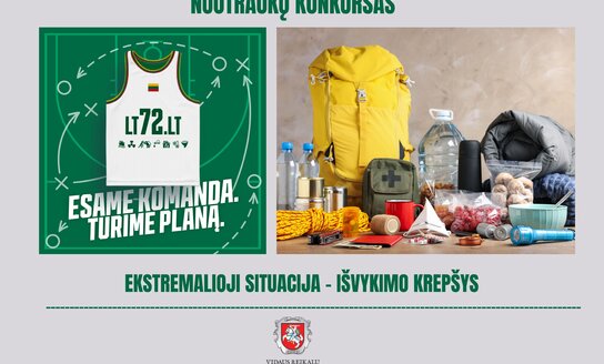 Lietuvos vietos bendruomenės kviečiamos dalyvauti civilinės saugos nuotraukų konkurse 