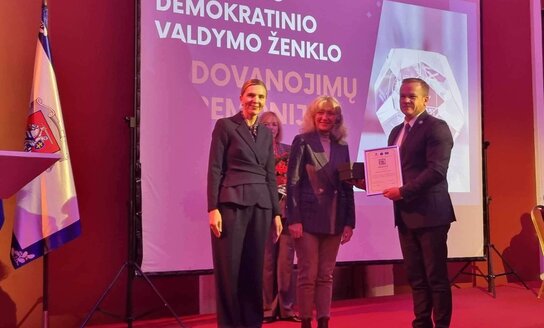 Visagino savivaldybei – ženklas už nepriekaištingą valdymą