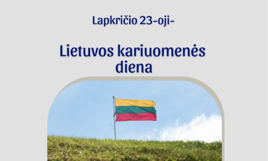 Lapkričio 23-ioji – Lietuvos kariuomenės diena