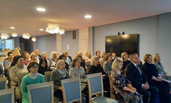 Lietuvos mokinių plakatų parodos „Lietuvių kalba. Myliu...“ atidarymas ir konferencija „Sėkmingos...