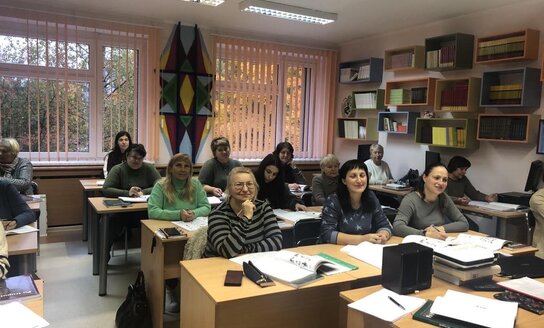 Visagino švietimo pagalbos tarnyboje nuo 2023 m. spalio mėn. pradžios vyko projektas „Pabėgėlių...