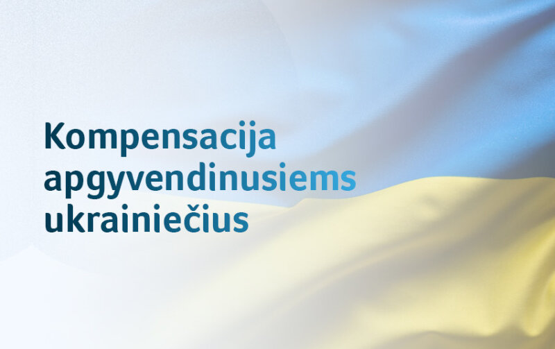 Ministerija primena: baigiasi kompensacijų už ukrainiečių apgyvendinimą mokėjimo terminas