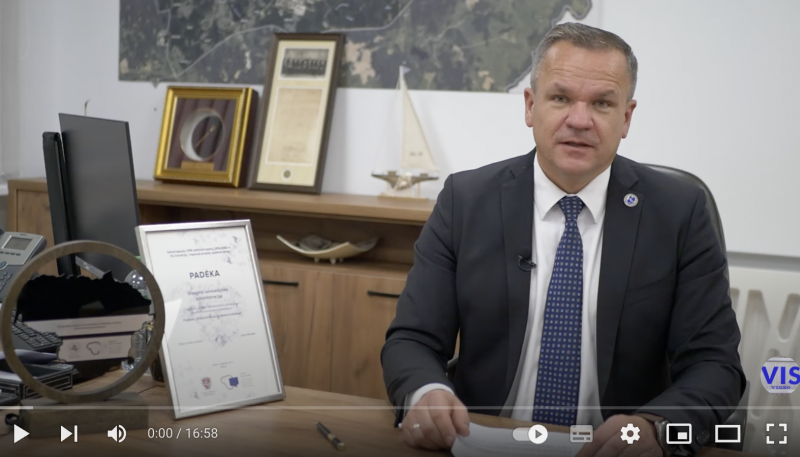 Meras Erlandas Galaguz atsako į gyventojų klausimus