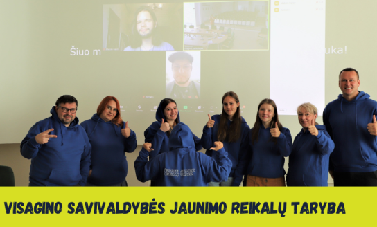 Visagino jaunimas sieks tapti 2025 m. Lietuvos jaunimo sostine 