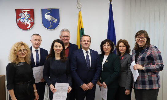  Pasirašyta naujai steigiamo Visagino sveikatos centro bendradarbiavimo sutartis