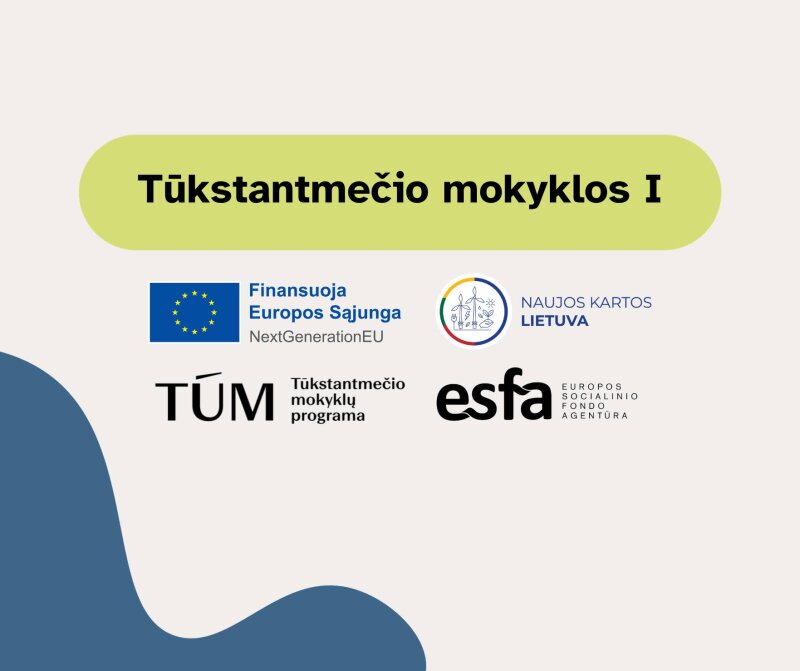 Projektas „Tūkstantmečio mokyklos I“