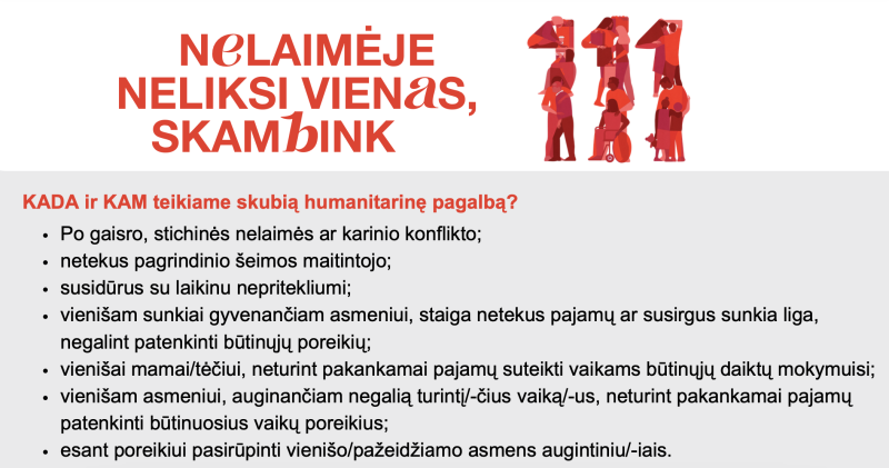 Nelaimėje neliksi vienas, skambink 111