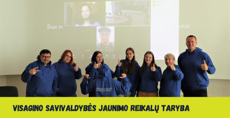 Visagino jaunimas sieks tapti 2025 m. Lietuvos jaunimo sostine 