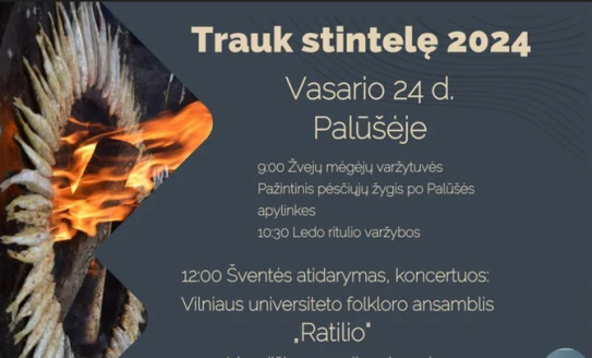 Vasario 24 d. visi keliai veda į Palūšę!
