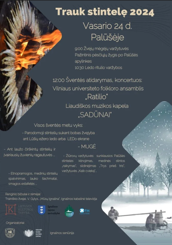 Vasario 24 d. visi keliai veda į Palūšę!