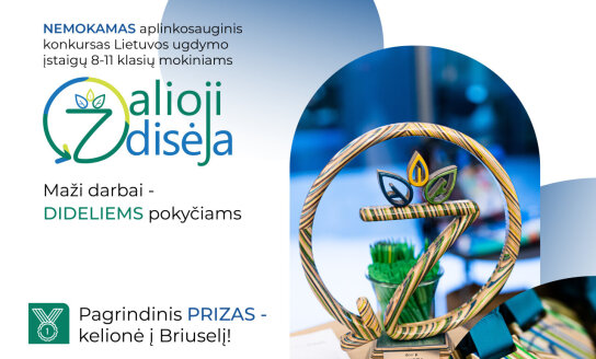 Aplinkosauginis projektas „Žalioji odisėja '24"