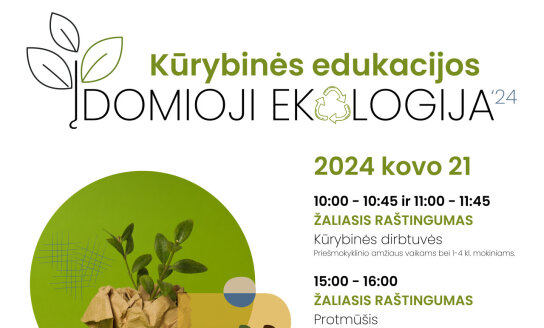 Aplinkosauginė konferencija „Įdomioji ekologija"