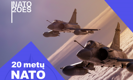 Kviečiame kartu paminėti Lietuvos įstojimo į NATO 20-metį!