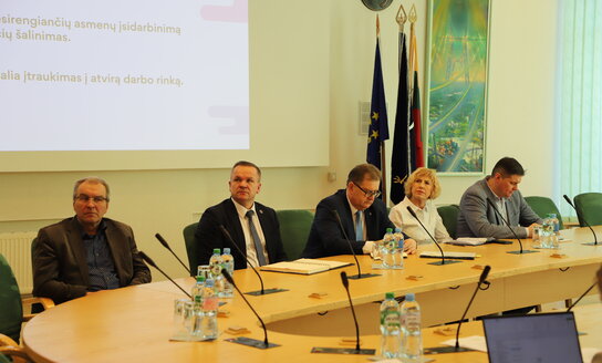Visagino savivaldybėje įvyko Utenos regiono plėtros tarybos kolegijos posėdis