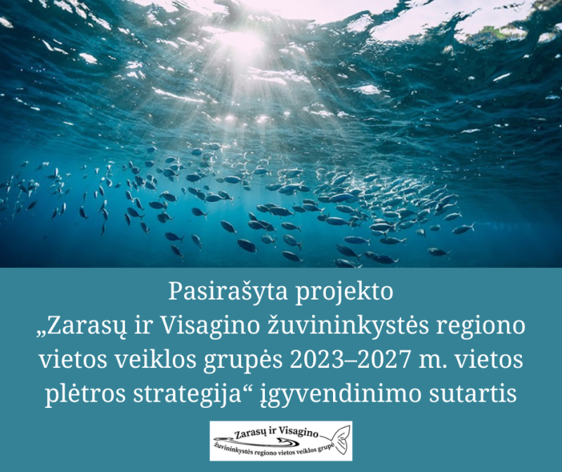 Pasirašyta žuvininkystės strategijos įgyvendinimo sutartis