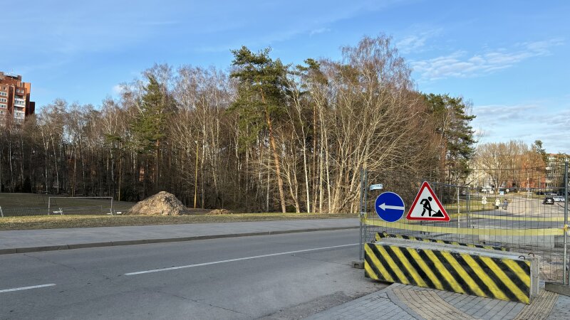 Esant palankiems orams, Partizanų g. vykdomus darbus ketinama baigti iki balandžio pabaigos