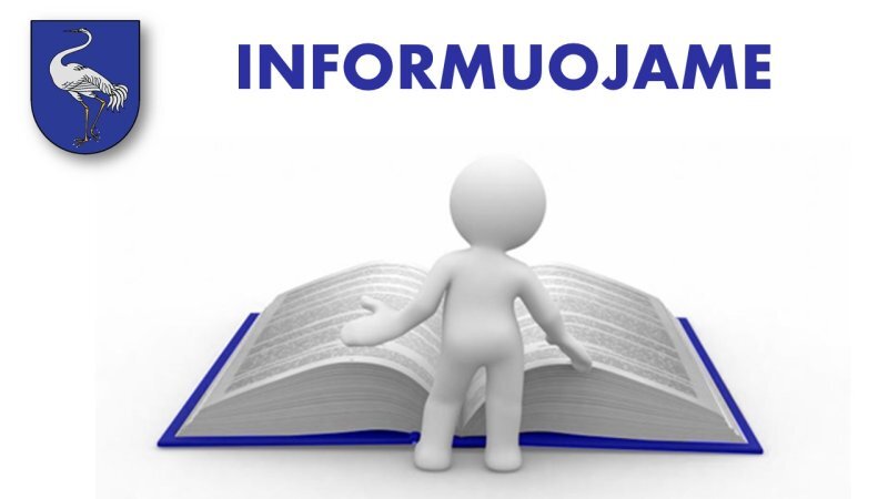 Informacija apie parengtą Lietuvos Respublikos Vyriausybės nutarimo projektą