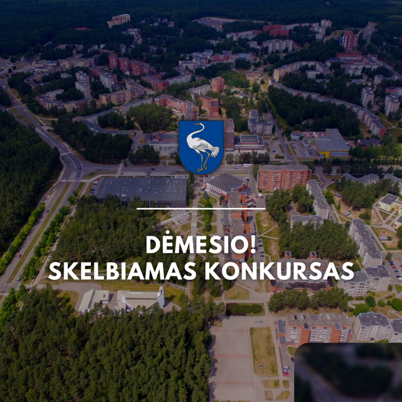 Visagino savivaldybės administracija skelbia nekilnojamojo turto viešą nuomos konkursą