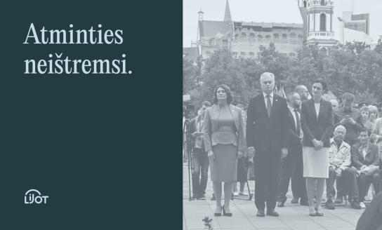 Organizuojama akcija „Atminties neištremsi“ („Misija Lietuva“ projekto dalis) 