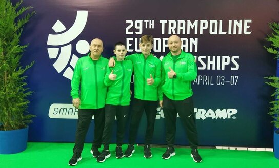 Balandžio 3-7 d. vyko Europos šuolių ant batuto čempionatas