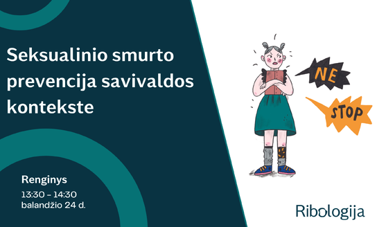 Kvietimas prisijungti prie kampanijos prieš seksualinį smurtą bei sudalyvauti renginyje